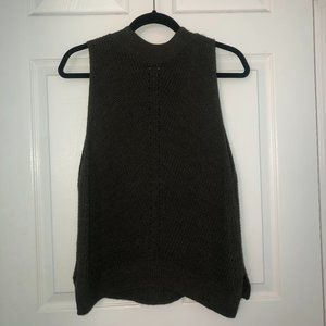 Olive Green Knit Tank Top